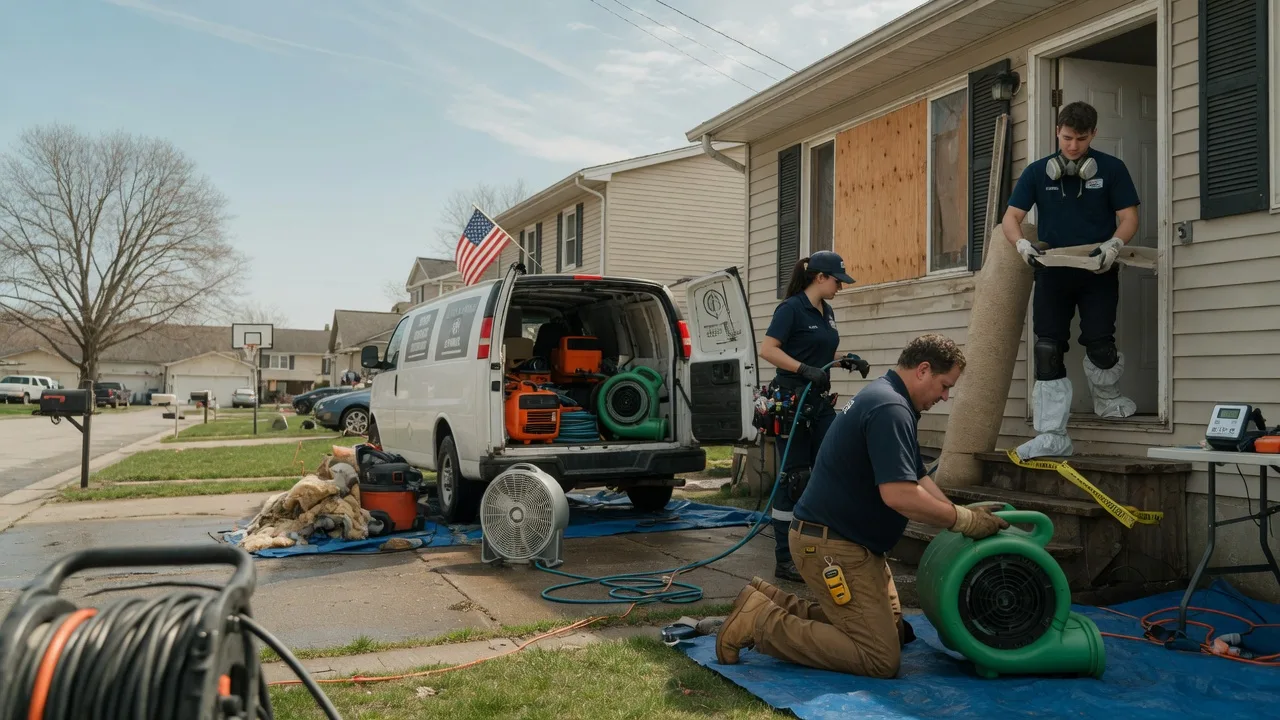 Water Damage Restoration in Collins, WI near me